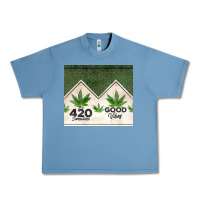 Pebble Blue 420 somewhere good vibes weed tumbler2 Urban Heavy Tee - CTS Tumbler Store