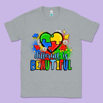 Different Is Beautiful Classic Tee Designed By Jahusdesignshop