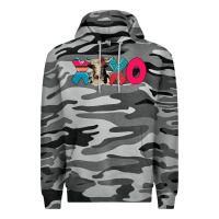 Slate Camo xoxo holstein cow Premium Hoodie - AdoDesignShop