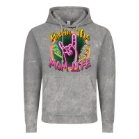 Cloud Rock rockin' the mom life Vintage Hoodie - Zillion Design Studio