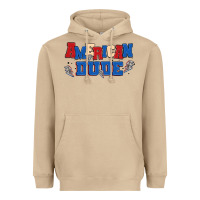 Mushroom american dude Heavyweight Hoodie - MaliasSmallBusiness