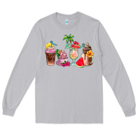 Moon Dust summer coffee cups Long Sleeve Tee - AdoDesignShop
