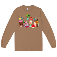 Toasted Coconut summer coffee cups Long Sleeve Tee - AdoDesignShop