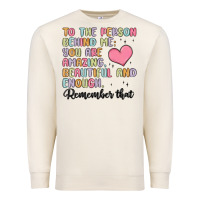 Sandshell to the person behind me Premium Sweatshirt - MaliasSmallBusiness