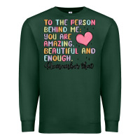 Sports Green to the person behind me Premium Sweatshirt - MaliasSmallBusiness
