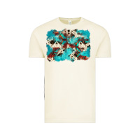 Vintage Arctic aztec cowhide background Vintage Tee - Zillion Design Studio