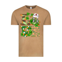 Vintage Camel st.patricks nurse love gnomies Vintage Tee - BarkalooDesign
