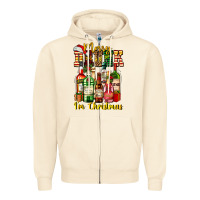 Sandshell merry drunk im christmas Zipper Hoodie - AdoDesignShop