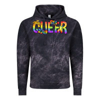 Cloud Black queer pride lgbtq Vintage Hoodie - texasbilliewilder