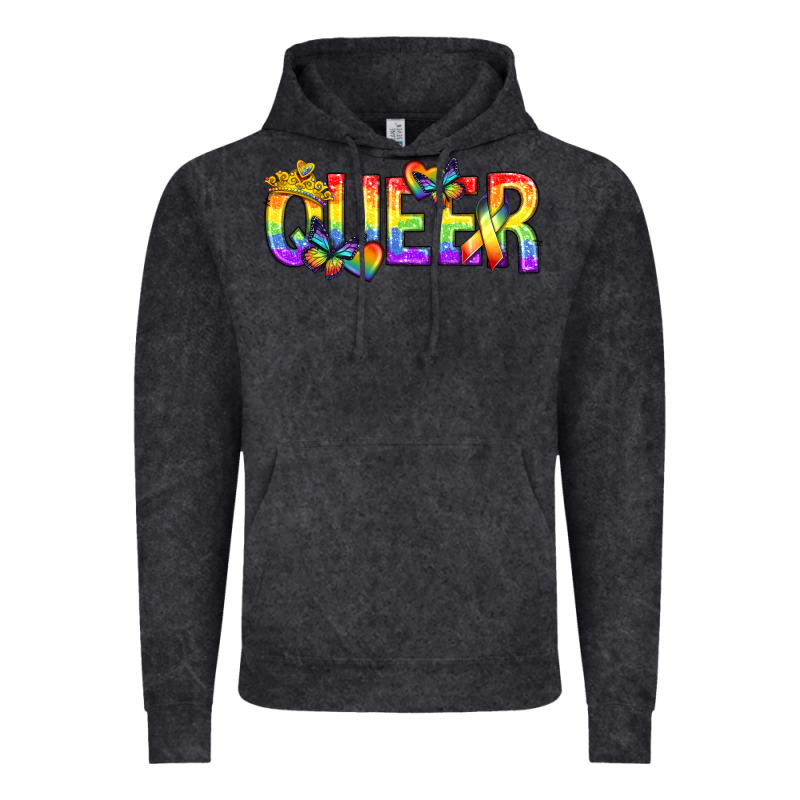 Queer Pride Lgbtq Vintage Hoodie by texasbilliewilder | Teevron