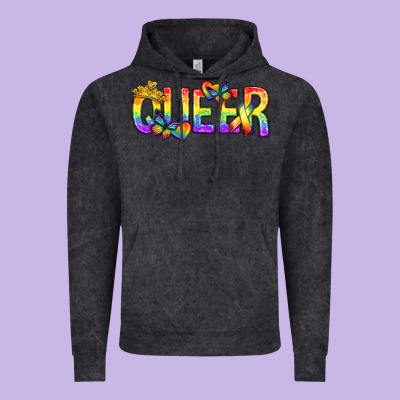 Vintage Hoodie queer pride lgbtq