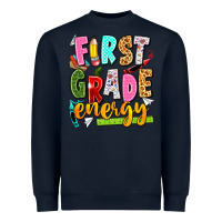 Navy first grade energy Heavyweight Sweatshirt - texasbilliewilder