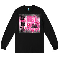 Black breast cancer Long Sleeve Tee - JahusDesignShop