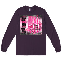 Plum breast cancer Long Sleeve Tee - JahusDesignShop