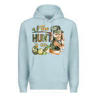 Blue Mist The Hunt Is On Premium Hoodie - BundleAndBundleShop