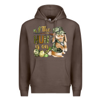 Coffee The Hunt Is On Premium Hoodie - BundleAndBundleShop