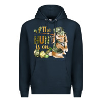 Navy The Hunt Is On Premium Hoodie - BundleAndBundleShop