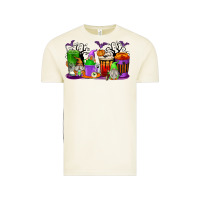 Vintage Arctic Halloween Gnomes Coffee Cups Vintage Tee - texasbilliewilder