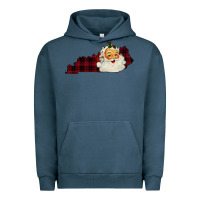 Pigment Midnight Navy Kentucky Santa Ho Ho Urban Hoodie - Bettercallsaul