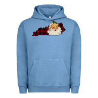 Pigment Pebble Blue Kentucky Santa Ho Ho Urban Hoodie - Bettercallsaul
