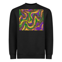 Black mardi gras tumbler Heavyweight Sweatshirt - RanaPortraitStore