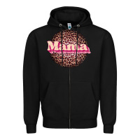 Black mama leopard Zipper Hoodie - JahusDesignShop
