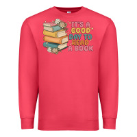 Cardinal it's a good day to read a book Premium Sweatshirt - MaliasSmallBusiness