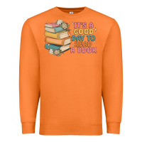 Carrot it's a good day to read a book Premium Sweatshirt - MaliasSmallBusiness