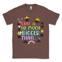 Chestnut god is bigger Classic Tee - JahusDesignShop