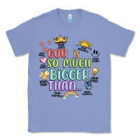 Colony Blue god is bigger Classic Tee - JahusDesignShop
