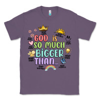 Lavender god is bigger Classic Tee - JahusDesignShop