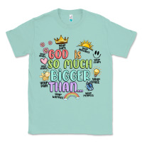 Seafoam god is bigger Classic Tee - JahusDesignShop