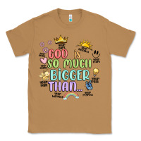 Toasted Coconut god is bigger Classic Tee - JahusDesignShop
