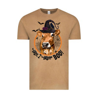 Vintage Camel Halloween Cow Moo I Mean Boo Vintage Tee - texasbilliewilder