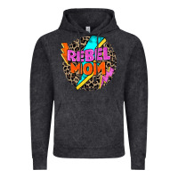 Vintage Black rebel mom Vintage Hoodie - Zillion Design Studio