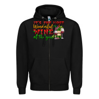 Black its the most wonderful wine of the year Zipper Hoodie - AdoDesignShop