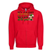Red its the most wonderful wine of the year Zipper Hoodie - AdoDesignShop