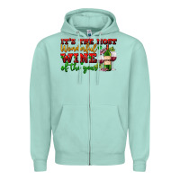 Seafoam its the most wonderful wine of the year Zipper Hoodie - AdoDesignShop