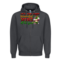 Smoke its the most wonderful wine of the year Zipper Hoodie - AdoDesignShop