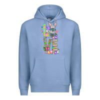 Colony Blue Love Easter Nurse Premium Hoodie - BundleAndBundleShop