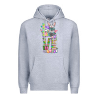 Heather Grey Love Easter Nurse Premium Hoodie - BundleAndBundleShop
