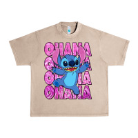French Oak ohana stitch Urban Heavy Tee - Zillion Design Studio