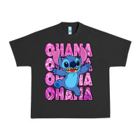 Pigment Black ohana stitch Urban Heavy Tee - Zillion Design Studio