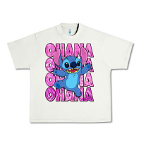Pistachio ohana stitch Urban Heavy Tee - Zillion Design Studio