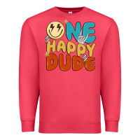 Cardinal one happy dude Premium Sweatshirt - MaliasSmallBusiness