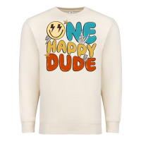Sandshell one happy dude Premium Sweatshirt - MaliasSmallBusiness