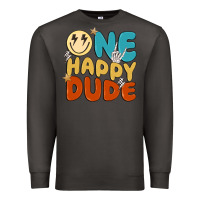 Smoke one happy dude Premium Sweatshirt - MaliasSmallBusiness