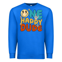 True Royal one happy dude Premium Sweatshirt - MaliasSmallBusiness