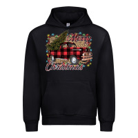 Black Merry Christmas Truck Urban Hoodie - Bettercallsaul