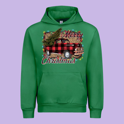 Merry Christmas Truck Urban Hoodie Designed By Bettercallsaul